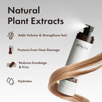 ALFHEIM Coffee+ Thickening Leave-in Spray for Fine & Thinning Hair with Caffeine, Biotin & Arabica Coffee Oil – Strengthening, Volumizing & Heat-Protecting Formula – Sulfate-Free – 5.4 oz / 160 ml