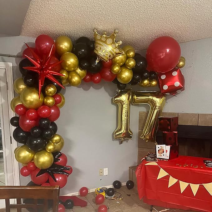 Casino Theme Balloon Arch Kit - Image 6