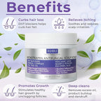 Anti Fungal Scrub for Men & Women | Anti Dandruff, Medicated, Folliculitis Scrub for Dry Scalp, Psoriasis, Ringworm | for Itchy, Flaky & Irritated Scalp