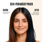 Overtone Semi Permanent Hair Color Conditioner, Black Velvet, 8 oz, Nourishing, Damage-Free, Color Depositing Mask for All Hair Types with Shea Butter & Coconut Oil, Vegan & Cruelty-Free