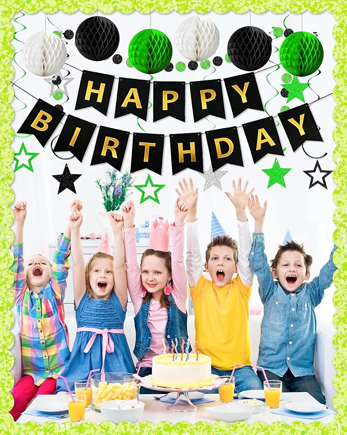 Happy Birthday Decorations, Party Decorations Banners - Image 4