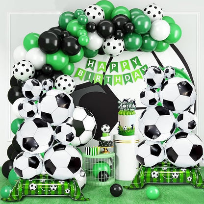 Giant Self Standing Soccer Ball Balloons 2 Pcs 5 ft Soccer Party Balloon - Image 6