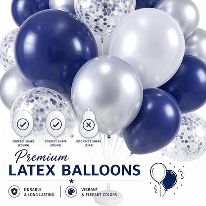 Blue Balloon Column Kit Set of 2 - Image 3