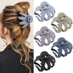 Jumbo Hair Claws for Thick Hair - 5 Pcs Giant Clips, Extra Large Hair Accessories for Women