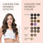 GOO GOO Clip in Hair Extensions Real Human Hair, Remy Human Hair Extensions Clip ins for Women, Natural Human Hair, 12inch 85g 7Pcs, 2/6/2 Balayage Dark Brown to Chestnut Brown