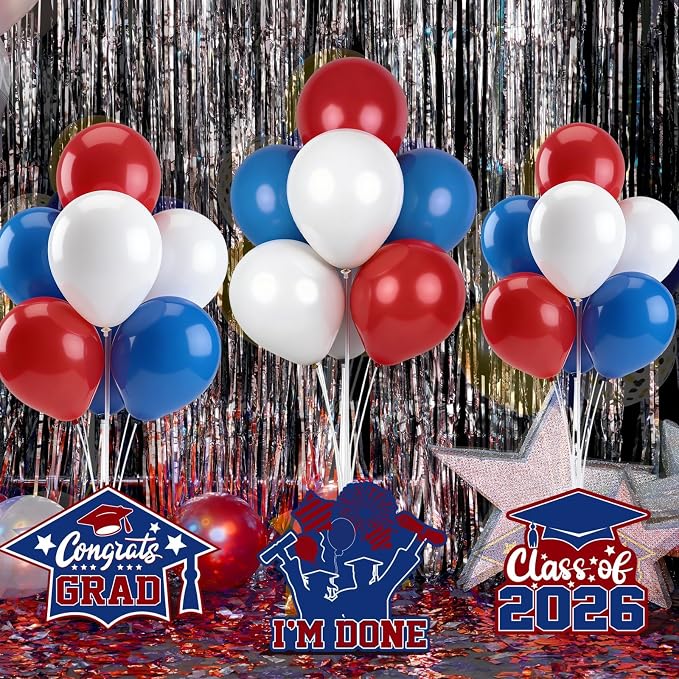 6 Sets 2026 Graduation Balloon Stand Kit - Image 2