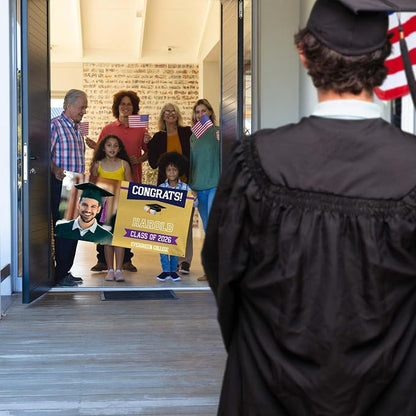 Graduation Banner, Personalized Class of 2026 Backdrop - Image 6