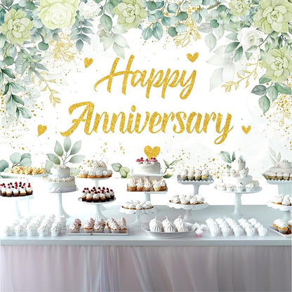 Large Happy Anniversary Banner - Image 3