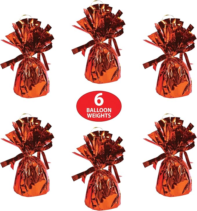 Beistle Metallic Wrapped Balloon Weights, Centerpieces and Table Décor - Image 4