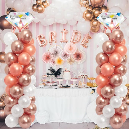 Seematn 2 Set Diamond Ring Balloon Column Stand Kit - Image 7