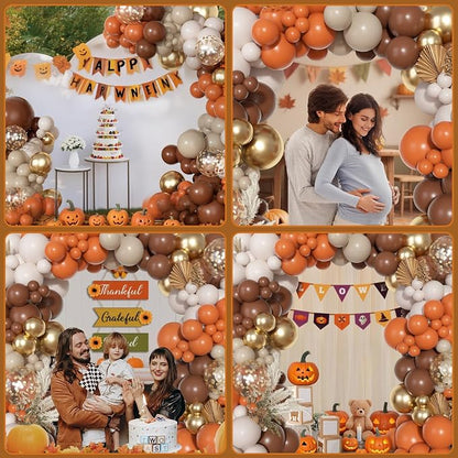 Ouddy Party Burnt Orange Balloon Arch Garland Kit 18 12 10 5Inch | Different - Image 6