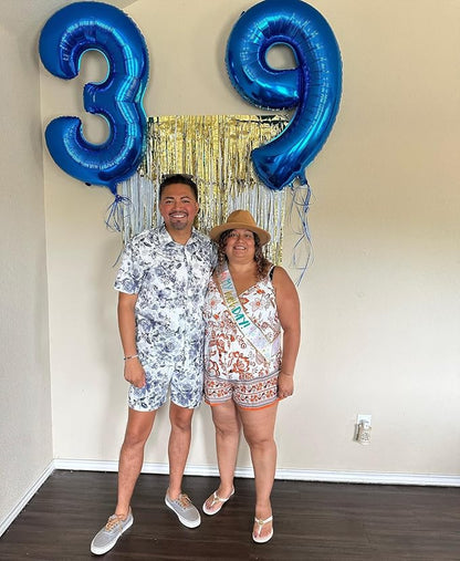 Navy Blue 19 Balloon - Image 7