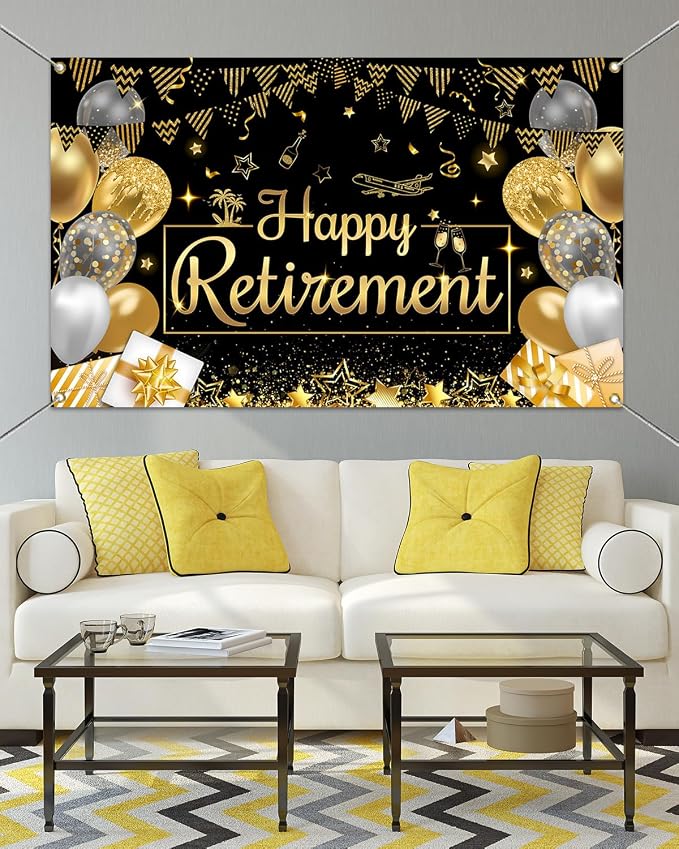 Mocsicka Happy Retirement Banner - Image 5