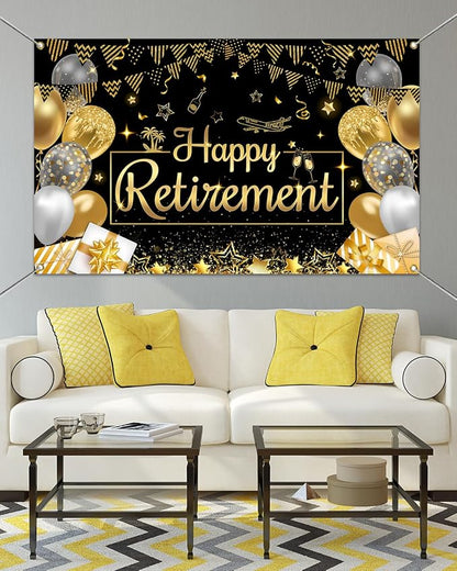 Mocsicka Happy Retirement Banner - Image 5