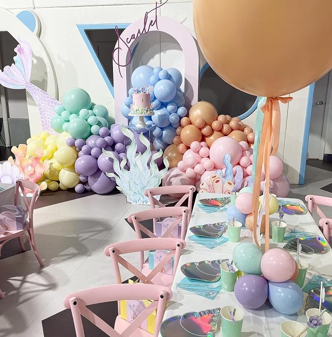 Pastel Balloon Garland Arch Kit - Image 4