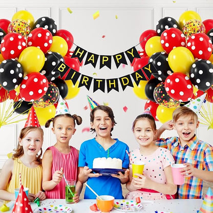 60pcs 12inch Red and Yellow Balloons - Image 5