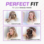 Fagaci Firm Grip Hair Clips with Silicone Band - Durable Duckbill and Alligator Clips for Sectioning, Styling, and Salon Use