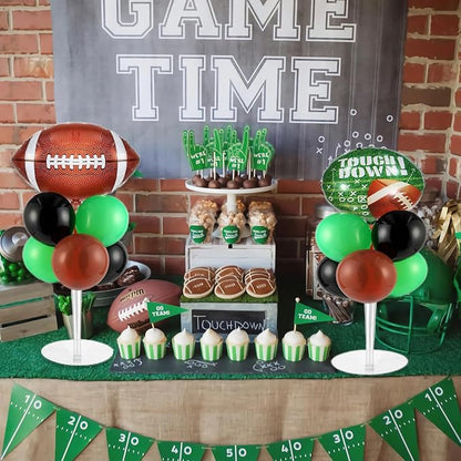 4 Sets Football Party Balloons Stand Kit, Football Party Balloon Centerpiece - Image 6