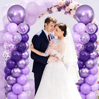 Purple Balloon Column Stand Kit Set of 2 - Image 8