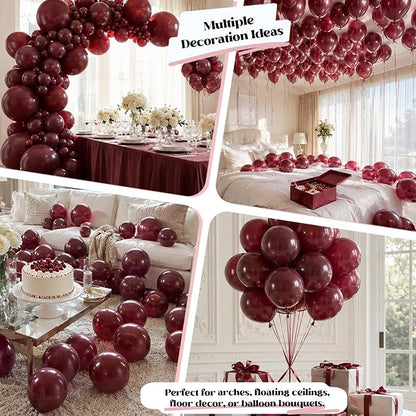 Burgundy Balloons - Image 4