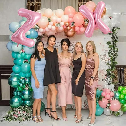 TONIFUL 40 Inch Large Pink Letter Z Balloons Giant Foil Mylar Alphabet Balloon - Image 6
