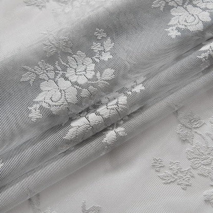 Kotile Vintage Grey Sheer Curtains - Image 7