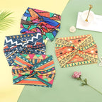 DRESHOW 4 Pack Turban Headbands for Women Wide Vintage Head Wraps Knotted Cute Hair Band Accessories