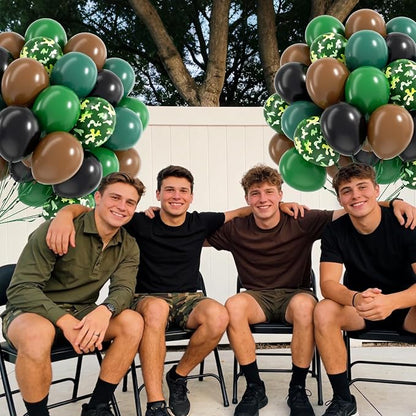 60pcs 12inch Camo Balloons - Image 6