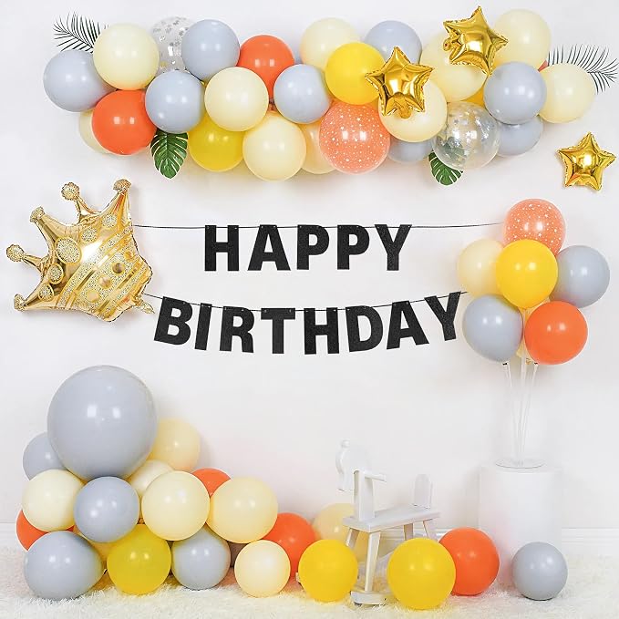 DIY Banner Kit with Letters Glitter Banner Letters Customizable Birthday - Image 4