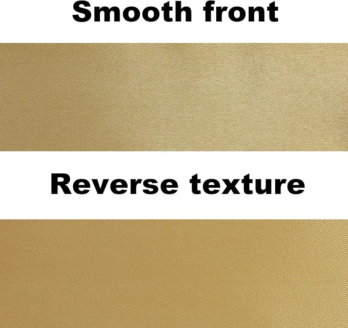 Nsilu 1-1/2 inch Champagne Gold Ribbon - Image 4