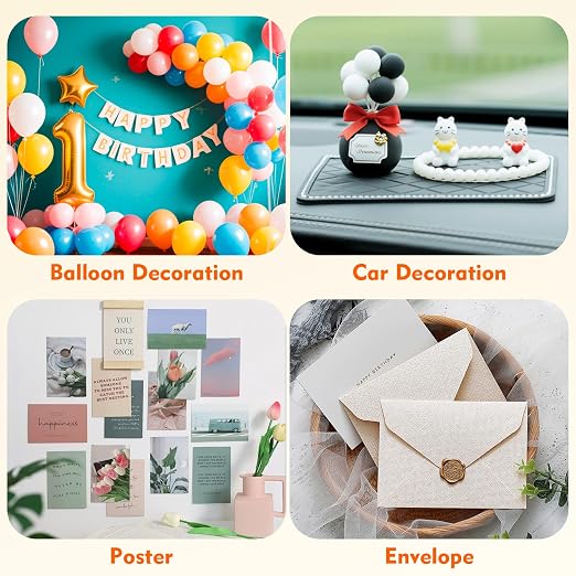 300Pcs Double Sided Adhesive Dots, Removable Clear Dots Sticky Tack, Waterproof - Image 6