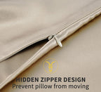 ZIMASILK 100% Pure Mulberry Silk Pillow Cases for Hair and Skin, Soft, Hypoallergenic & Smooth, Both Sides Grade 6A Silk, with Hidden Zipper, Gift for Women Men,1pc(Toddler 13''x18'',Taupe)