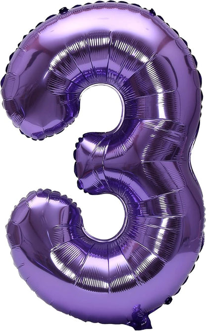 YPSelected 32 Inch Large Foil Helium Number Balloon Birthday Wedding Party 0-9 - Image 2