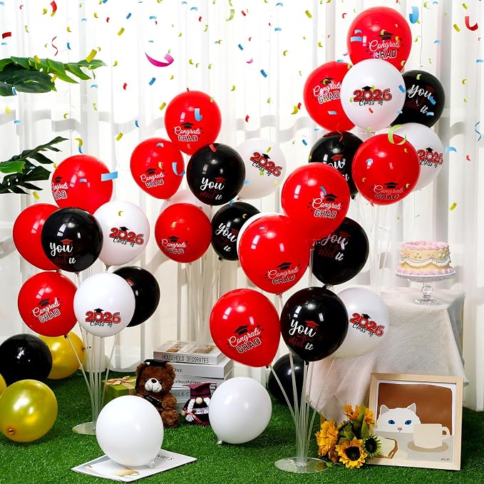 4 Set Graduation Party Balloon Stand Kits - Image 5