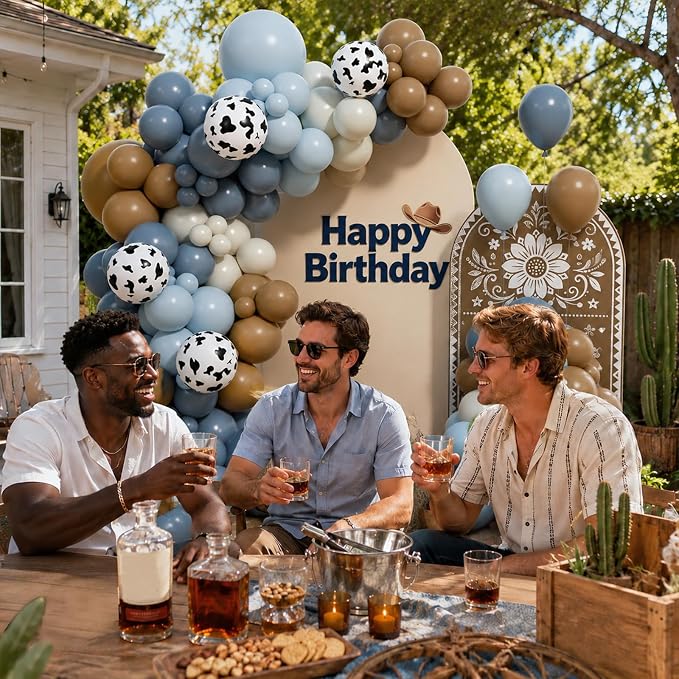 131pcs Cowboy Balloon Arch Kit - Image 5
