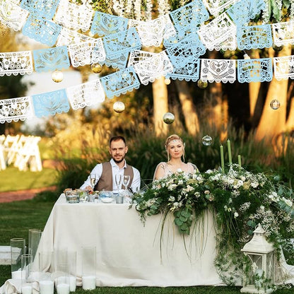 TaoBary 6 Pcs Papel Picado Mexican Wedding Cielito Lindo Party Decor 118 Feet - Image 7