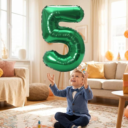 YPSelected 32 Inch Large Foil Helium Number Balloon Birthday Wedding Party 0-9 - Image 2