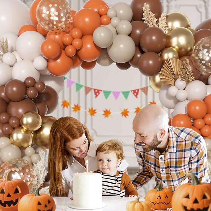 Ouddy Party Burnt Orange Balloon Arch Garland Kit 18 12 10 5Inch | Different - Image 4
