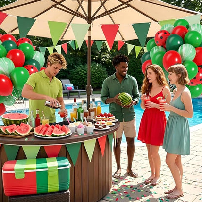 60pcs Watermelon Balloons 12inch - Image 6