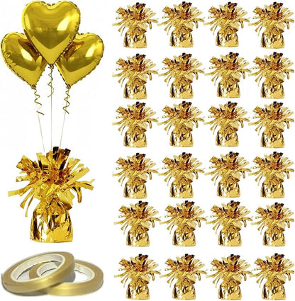 Balloon Weights, 24 Pieces, Weight 0.36Lb | Aluminum Foil, Suitable by Unknown