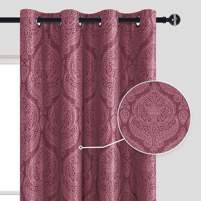 DWCN Room Darkening Curtains for Bedroom - Image 2