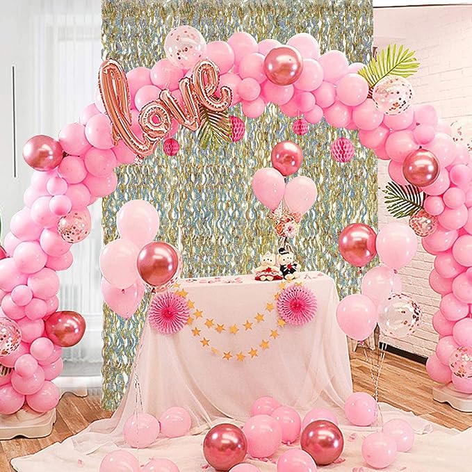 Champagne Gold Foil Fringe Backdrop - Image 6