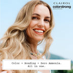 Clairol ColorStrong Permanent Zero Ammonia Hair Dye, 8.1 Medium Ash Blonde - Key West Hair Color, Pack of 1