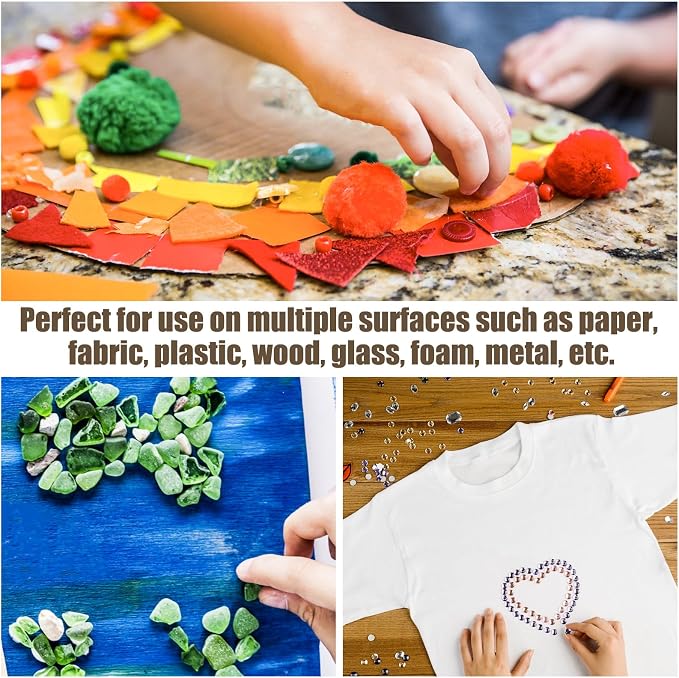BAOFALI 3600 Pcs 1/8in 12 Roll Ultra Thin Adhesive Dots, Double Sided Stickers - Image 2