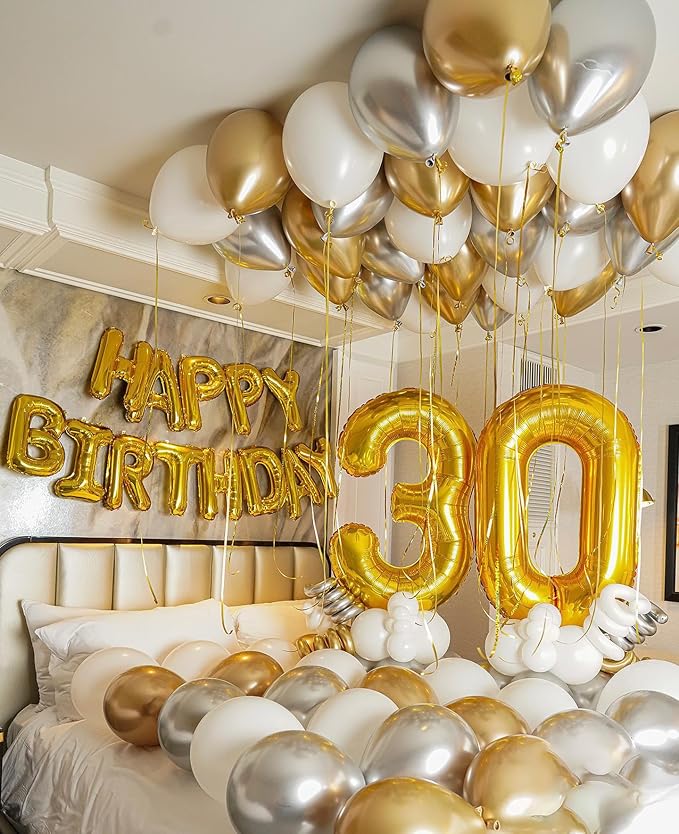 Gold 26 Balloon - Image 3