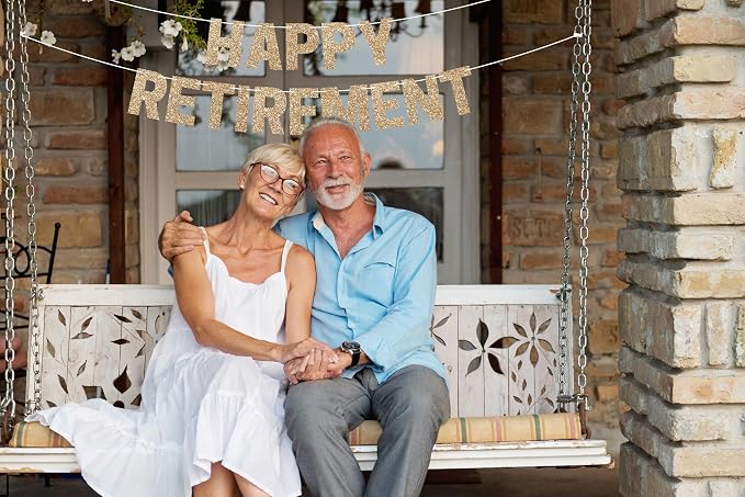 Pre-Strung Happy Retirement Banner - Image 2