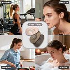 6Pcs Large Flat Square Claw Clips - Non-Slip Strong Hold French Duckbill Barrettes for Thick/Medium/Thin Hair, Matte Solid Neutral Colors Hair Accessories for Women & Girls