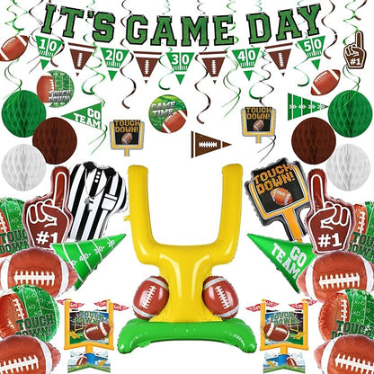 Football Party Decorations Kit: Tailgate & Football Birthday Party Supplies by Gatherfun