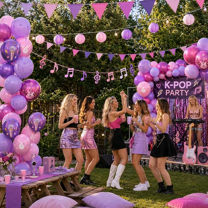 K pop Theme Balloons - Image 7
