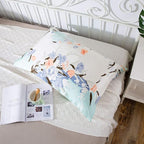 SLPBABY Silk Pillowcase for Hair and Skin with Hidden Zipper Print (Queen, Pattern11)